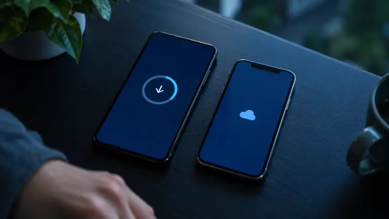 Android and iPhone versions of the betting app