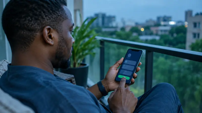 Funding a betting account in naira from a phone
