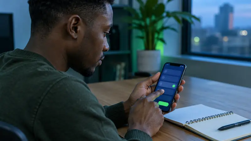 Placing a first sports bet on a phone