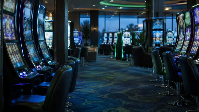 Gaming floor of a land-based casino